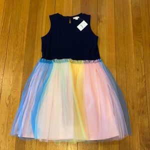 Crewcuts dress with tulle skirt. Size 10. Does not have tag.